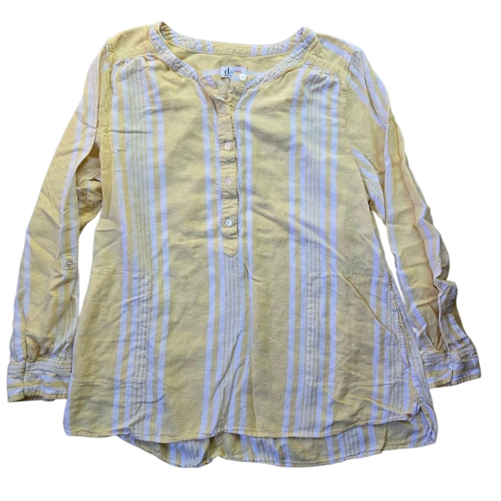 ✨️ Linen Blend Striped Top